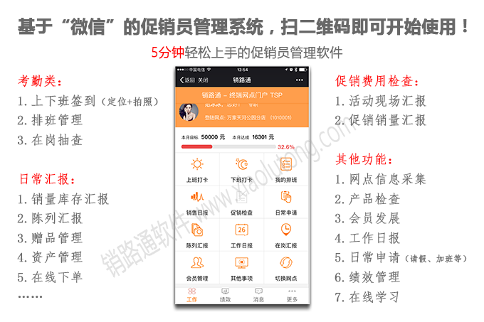 促销员管理系统