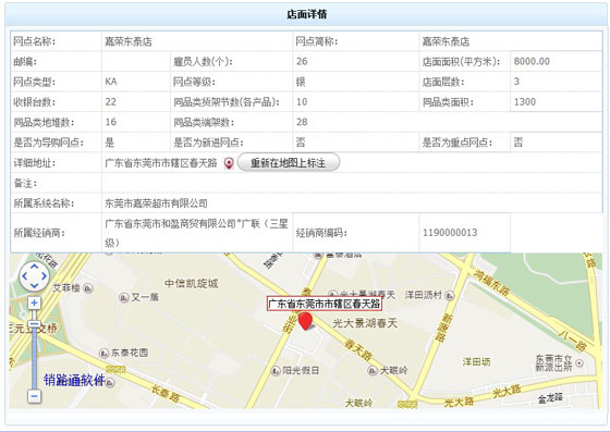 门店信息管理